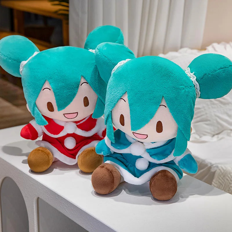 Anime Original Miku Fufu Plush Toys Preciality Collection SEGA Hatsune Miku Spring Onion stuffed dolls Toys Kids Birthday Gifts