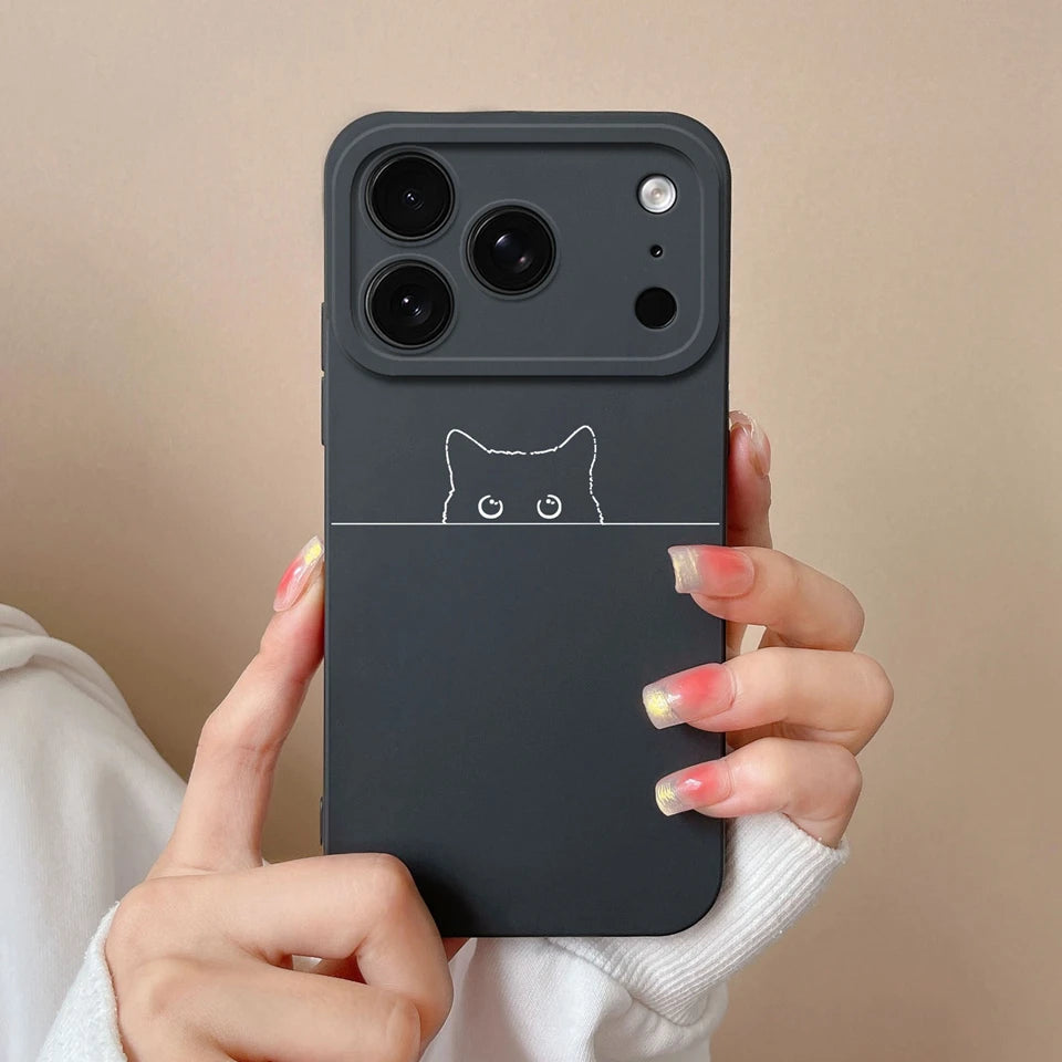 Case For iPhone17 17Air 17Pro 17ProMax Butterfly Love Heart Anti-fall Dustproof Trendy Housing For iPhone 17 Pro Max Funda Coque