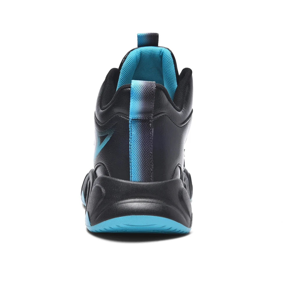 Plus Big Size 50 51 52 53 54 Mens Basketball Shoes Leather Sneakers Ankle Sports Shoes Anti-skid Winter Plush Super Warm New