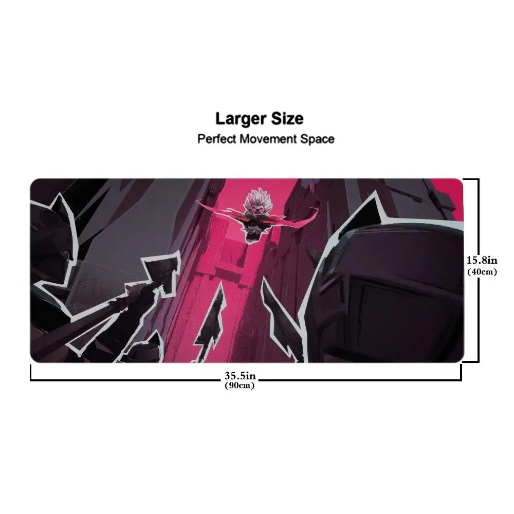 League of Legends Briar Mouse Pad Tablet mouse Pad Laptop xl desktop mouse pad, cute HD Rainbow Gaming keyboard pad, csgo Player