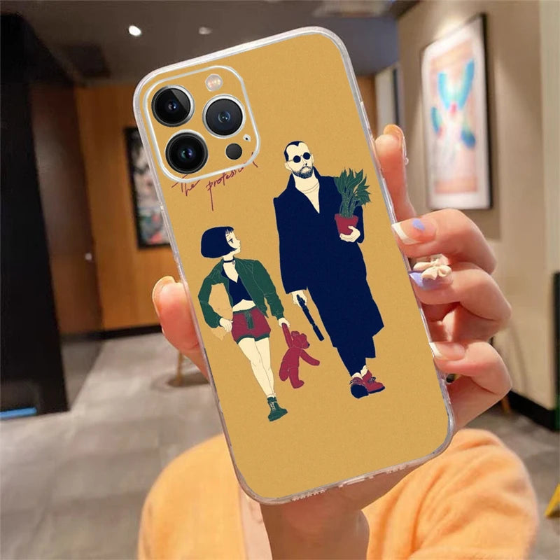 Phone Case For iphone 17 Air 17 16 Pro Max 15 14 13 Pro Max 15 16 Pro 15Plus Leon Matilda Natalie Portman