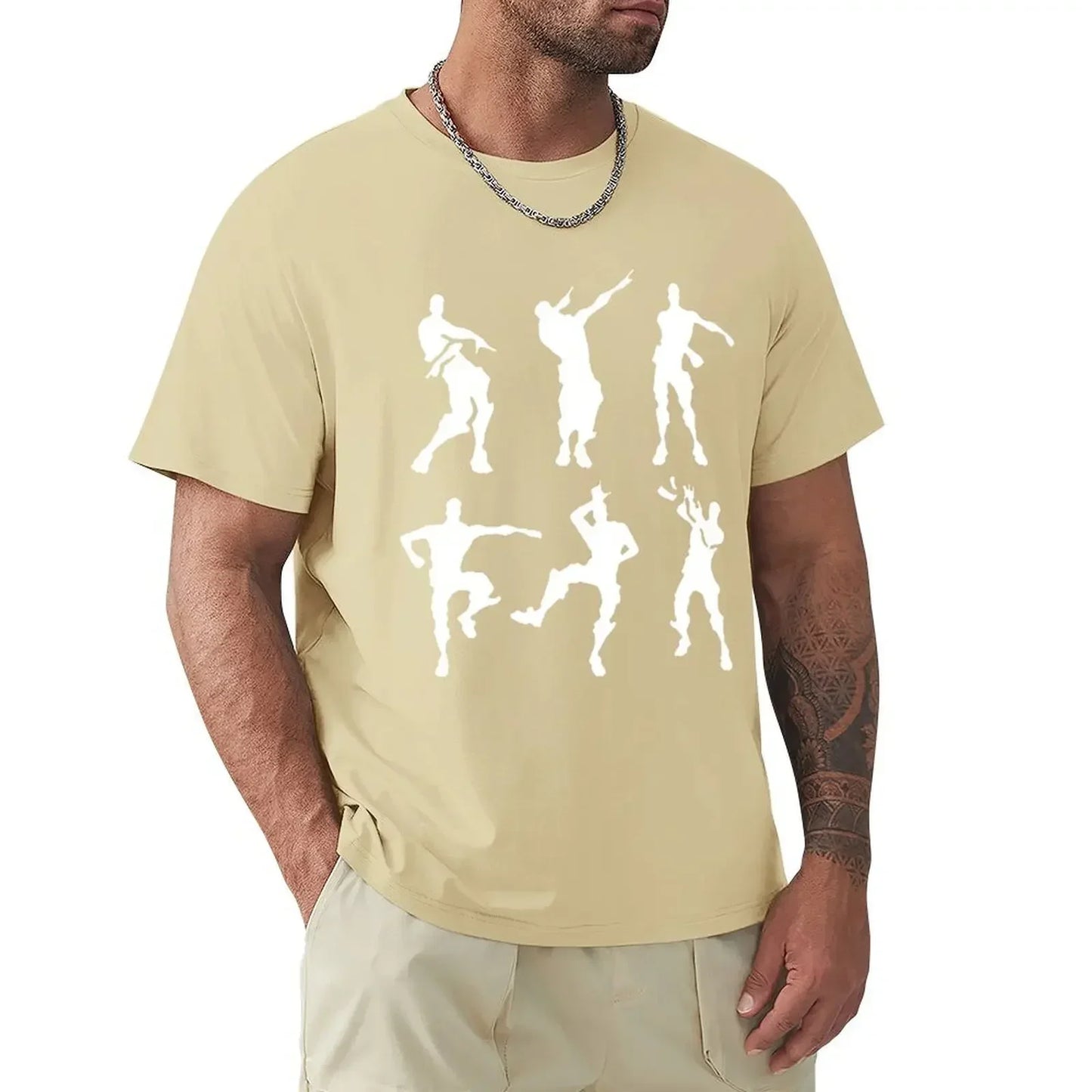 Fortniter Celebrations T Shirt Adult Men's Gaming Dance T-Shirt Discout Hot New Fashion Short Sleeve TShirt Cotton Top Tees