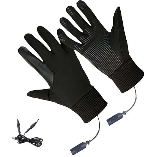 Heated Gloves For Men Motorcycle Ski Snow Warmer Gloves Heated Work Gloves Waterproof Touchscreen Rechargeable Windproof