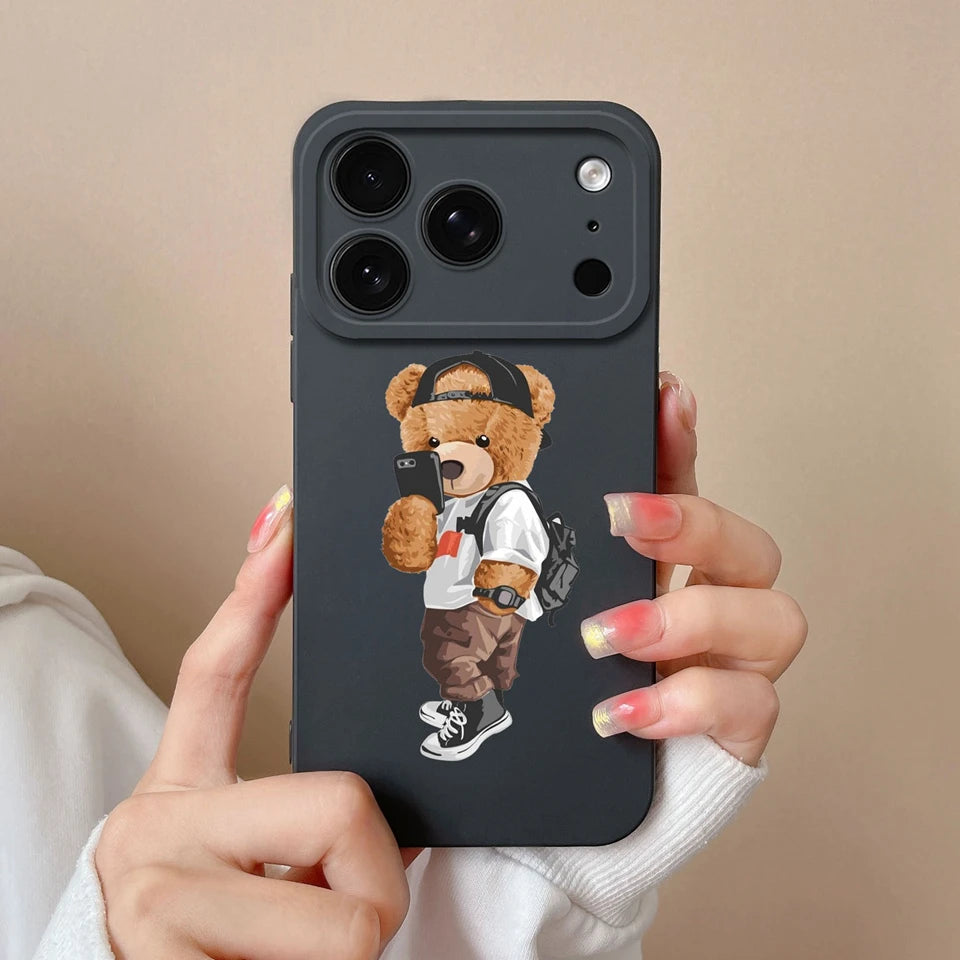 Case For iPhone17 17Air 17Pro 17ProMax Butterfly Love Heart Anti-fall Dustproof Trendy Housing For iPhone 17 Pro Max Funda Coque
