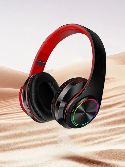 Gaming headset wireless headset, Jerry 5.0, cool light effect, support wired mode, widely compatible