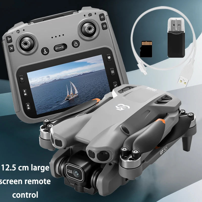 8K HD Camera Photography 5G WIFI Brushless Avoid Obstacles FPV Fishing Drone RC Quadcopter For Kids Toys Hot GT50 PRO GPS Drone