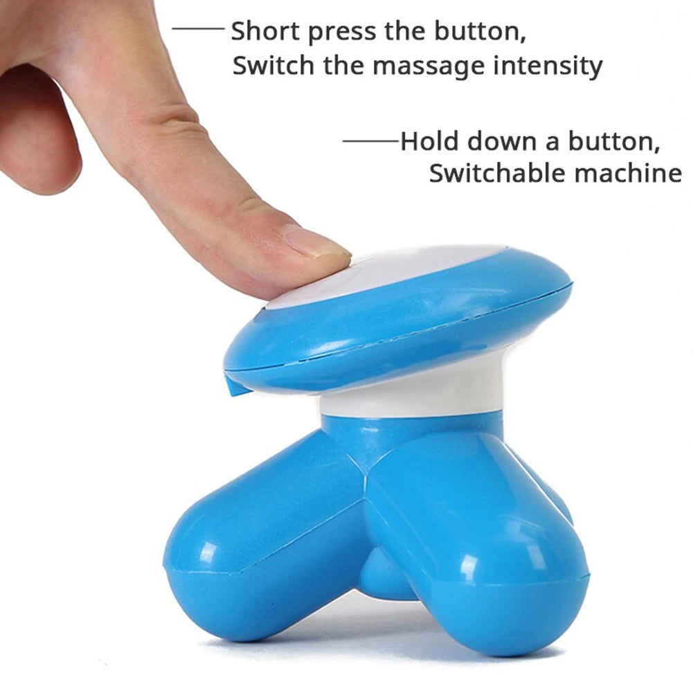 Mini Handheld Massager Portable Percussion Massage Device For Slimming USB Neck Massager For Muscle Massage Machine