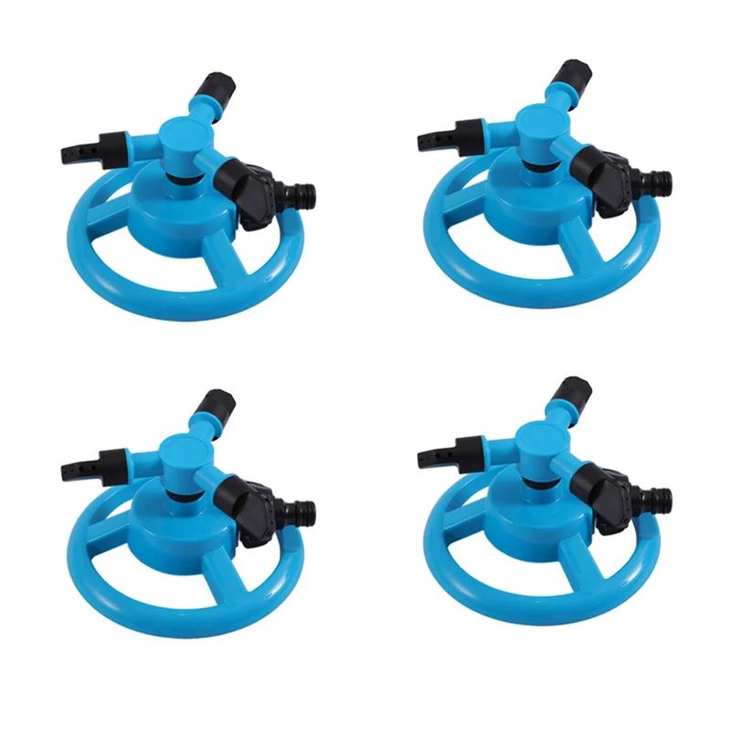 ABKJ-Automatic Sprinkler 360 Degree Automatic Rotating Sprinkler Lawn Garden Irrigation Equipment Rotating Sprinkler