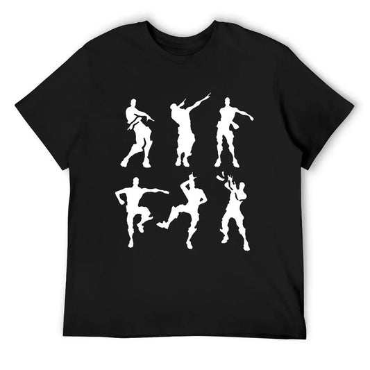 Fortniter Celebrations T Shirt Adult Men's Gaming Dance T-Shirt Discout Hot New Fashion Short Sleeve TShirt Cotton Top Tees