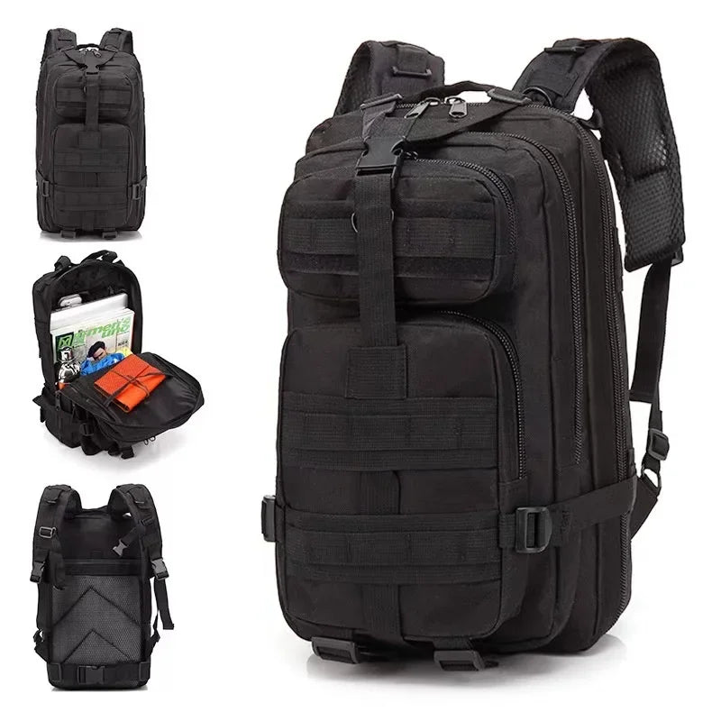 Outdoor hiking backpack, wilderness exploration backpack, camping backpack, climbing tool backpack, mountain climbing travel bac
