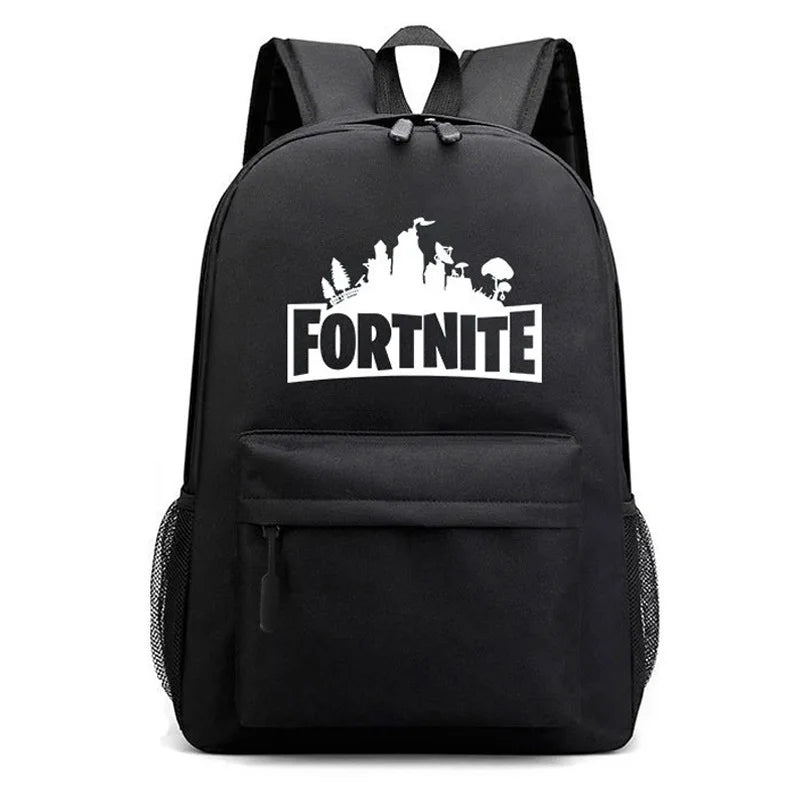 Game Fortnite Backpack for Boys Girls Light Weight Bag Anime Schoolbag Student Kawaii Backpack Back To School Supplies Gift