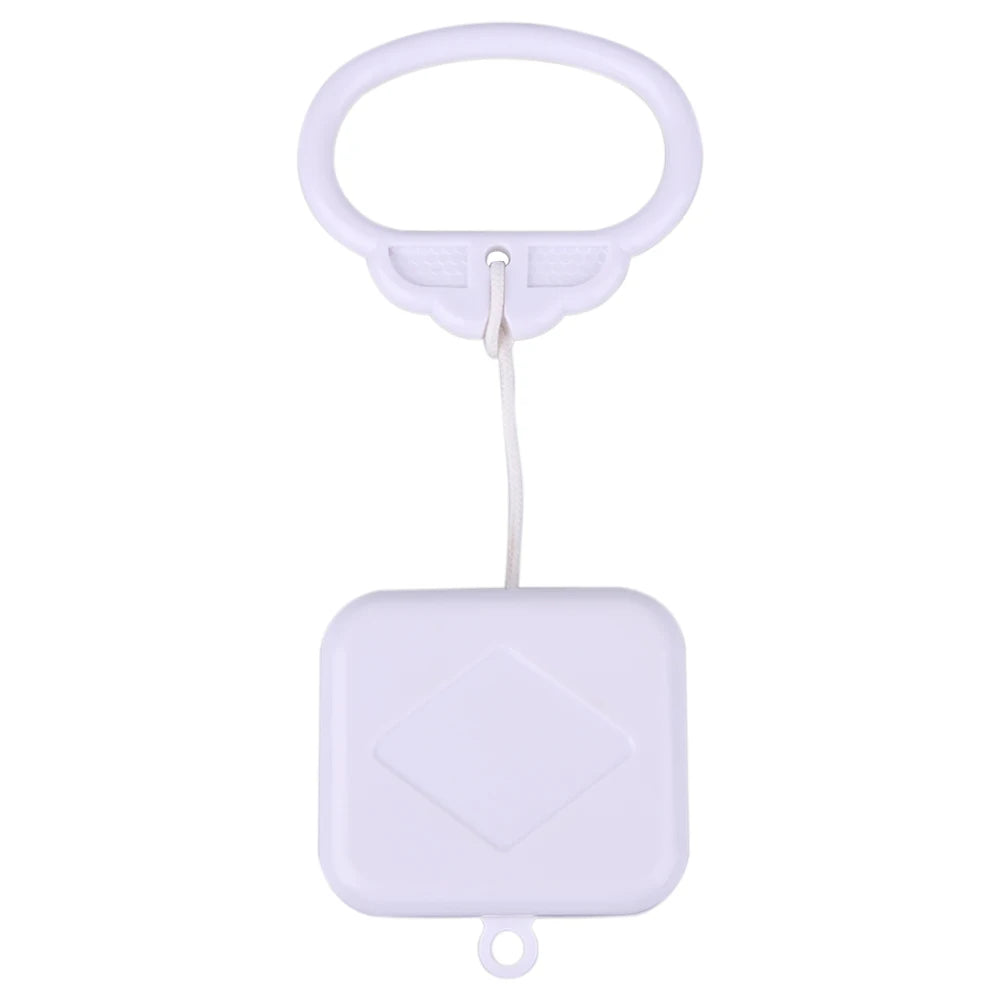 Waterproof Plastic Music Box with Classic Lullaby Melody Pull String Cord Music Box Mechanical Winding System for Kids Children