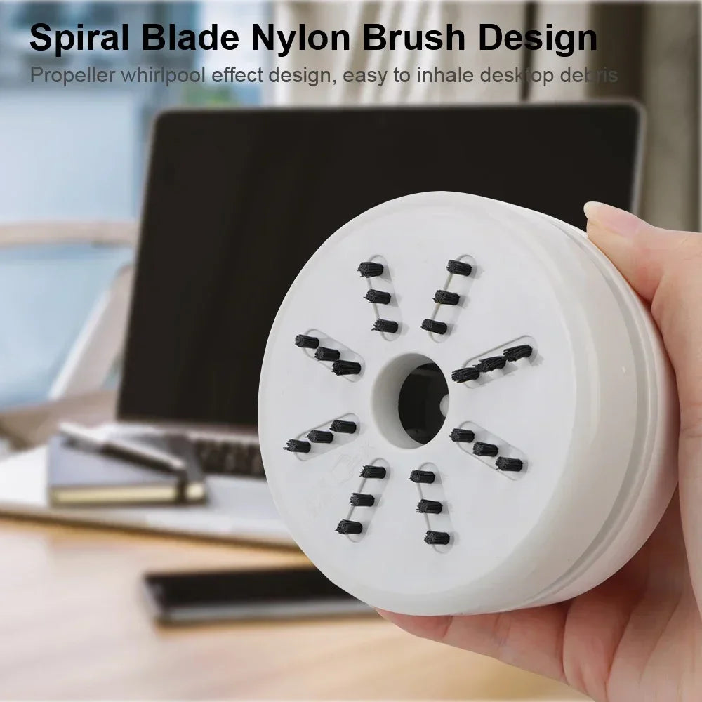 Mini Vacuum Cleaner Portable Desk Table Dust Vacuum USB Handheld Table Sweeper Hair Pencil Crumbs Cleaning Tool Vacuum Cleaner