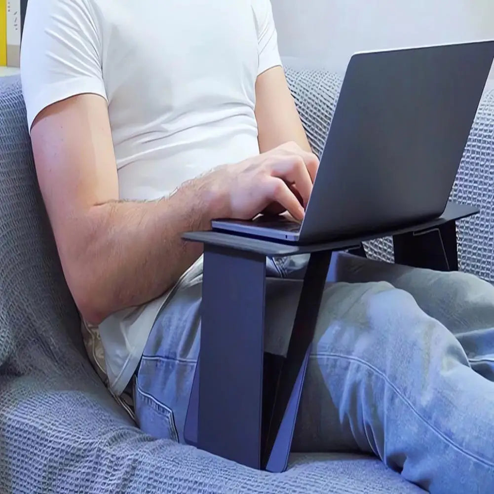 Multi functional foldable laptop stand, book desk,tablet stand,food tray,waterproof and moisture-proof,essential for lazy people