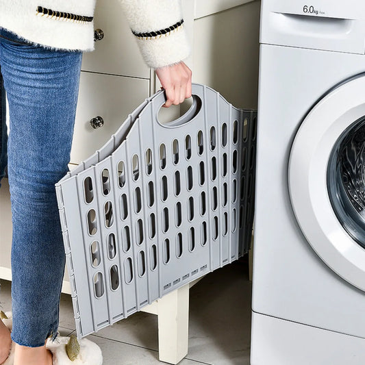 Modern Foldable Laundry Basket – Large-Capacity, Portable & Durable, Home Bathroom Dirty Clothes Storage