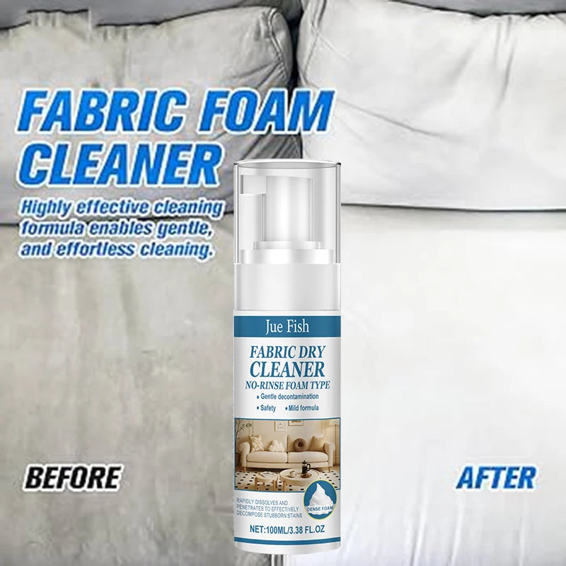 Fabric Sofa Dry Cleaning Foam Multi-function Detergent Carpet Curtain Clothes Mattress Decontamination Without Water Detergent