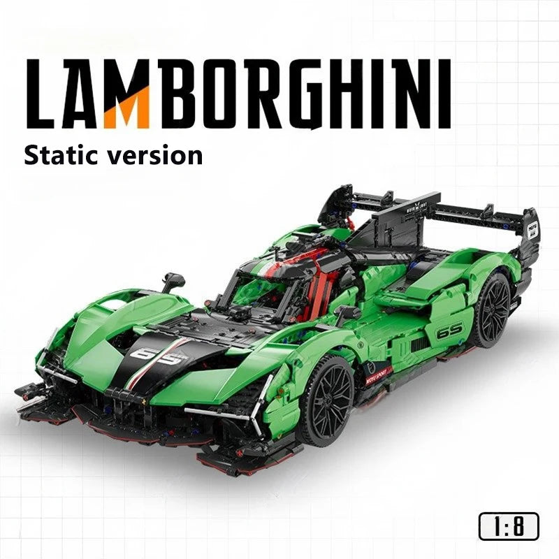 2980pcs MOC Technical Sports Car Building Blocks Model Racing Bricks Assembling Toys for Kids Adults Christmas Gift Set