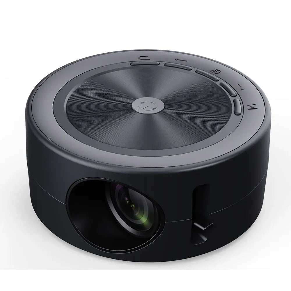 YT200 Portable Mini Projector HD Home Theater LCD children's mobile phone same screen wireless projector Supports IOS Android