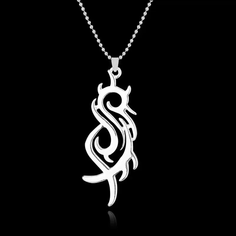 Valentine's Day Gift Rock Band Slipknot Live Knot Star Necklace Pendant Jewelry Accessories Chinese Origin Contemporary Design