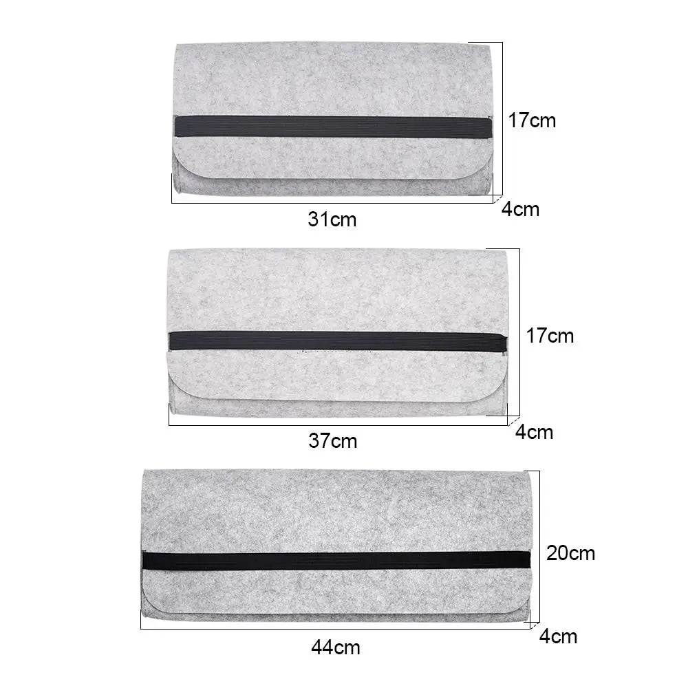 Portable 60/ 87/104 Keys Keyboard Bag Keyboard Pack Felt Bag Mechanical Keyboard Carrying Case Storage Bag Peripheral Bag