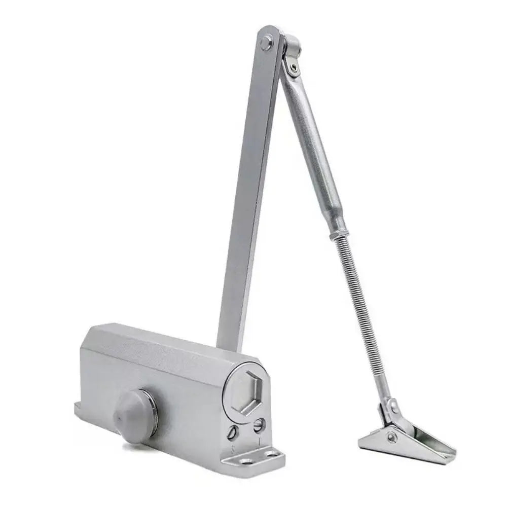 25-85KG Automatic Door Closer Mute Soft Closing Adjustable Speed Hydraulic Buffer Aluminum Alloy Protective Door