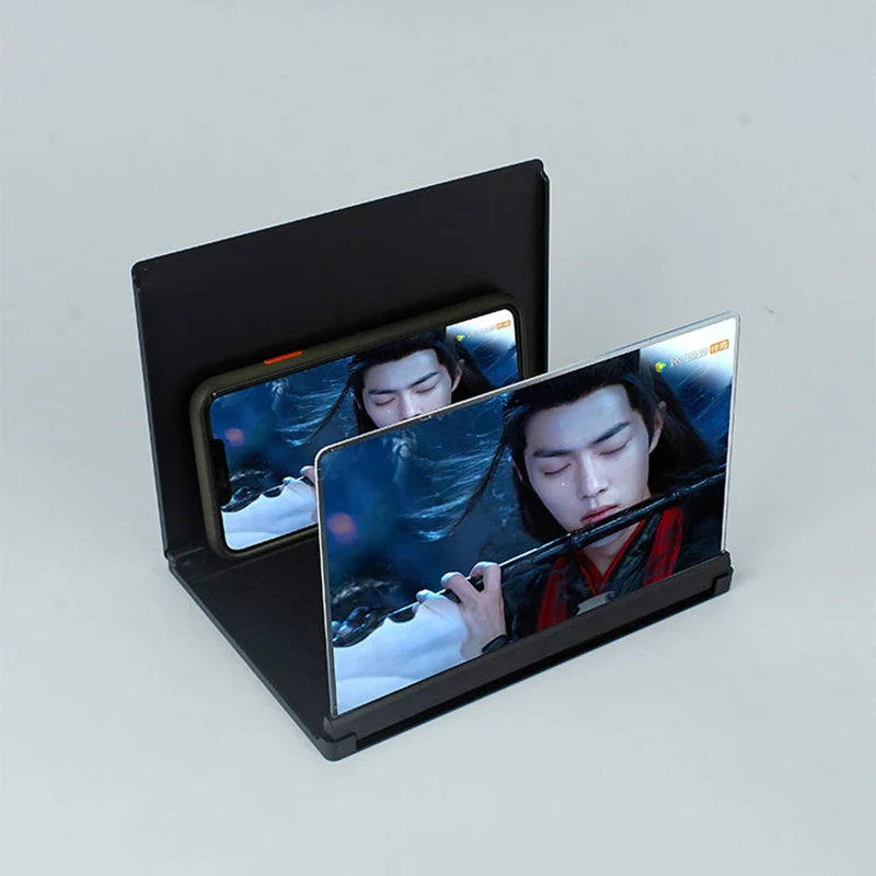 Mobile Phone Screen Magnifier 3D Video HD Magnifying Glass High-end Acrylic Lens Mobile Phone Magnifier