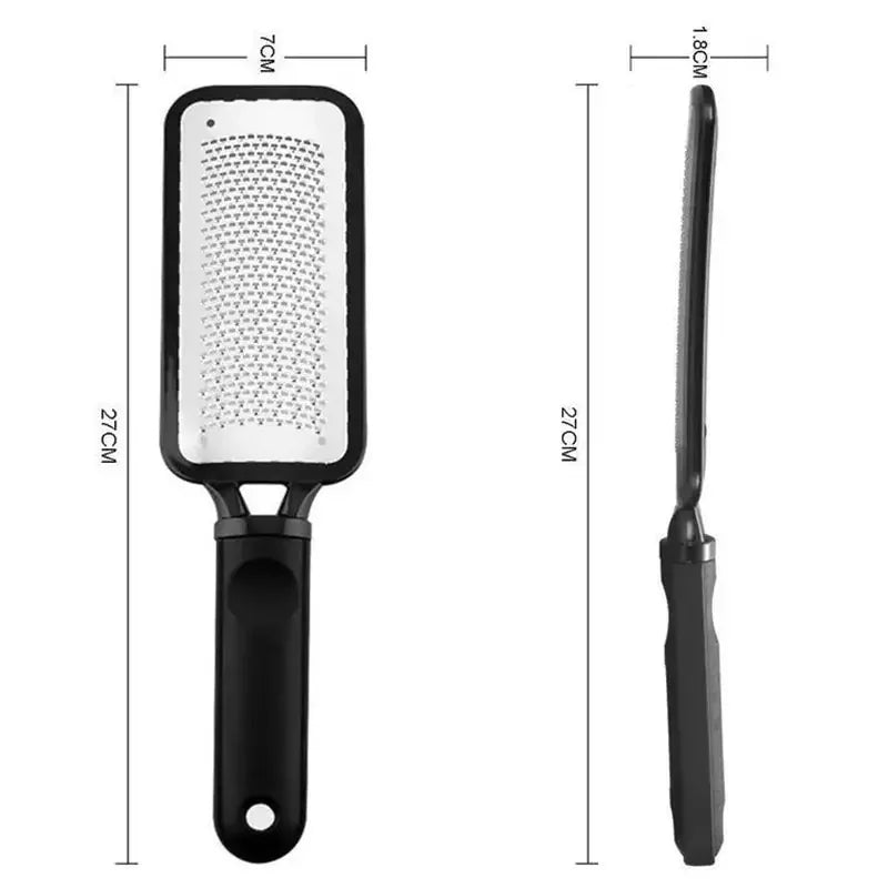 RHBJ 1Pcs Foot Scrubber File Rasp Spa Dead Skin Callus Remover Stainless Steel Grater Care Pedicure Tool Restore Feet Product