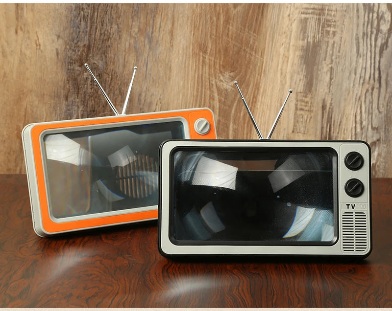 12 Inch Phone Screen Magnifier Enlarged Expand Stand Phone Holder HD Video Amplifier Eyes Protection Retro TV Box For Iphone