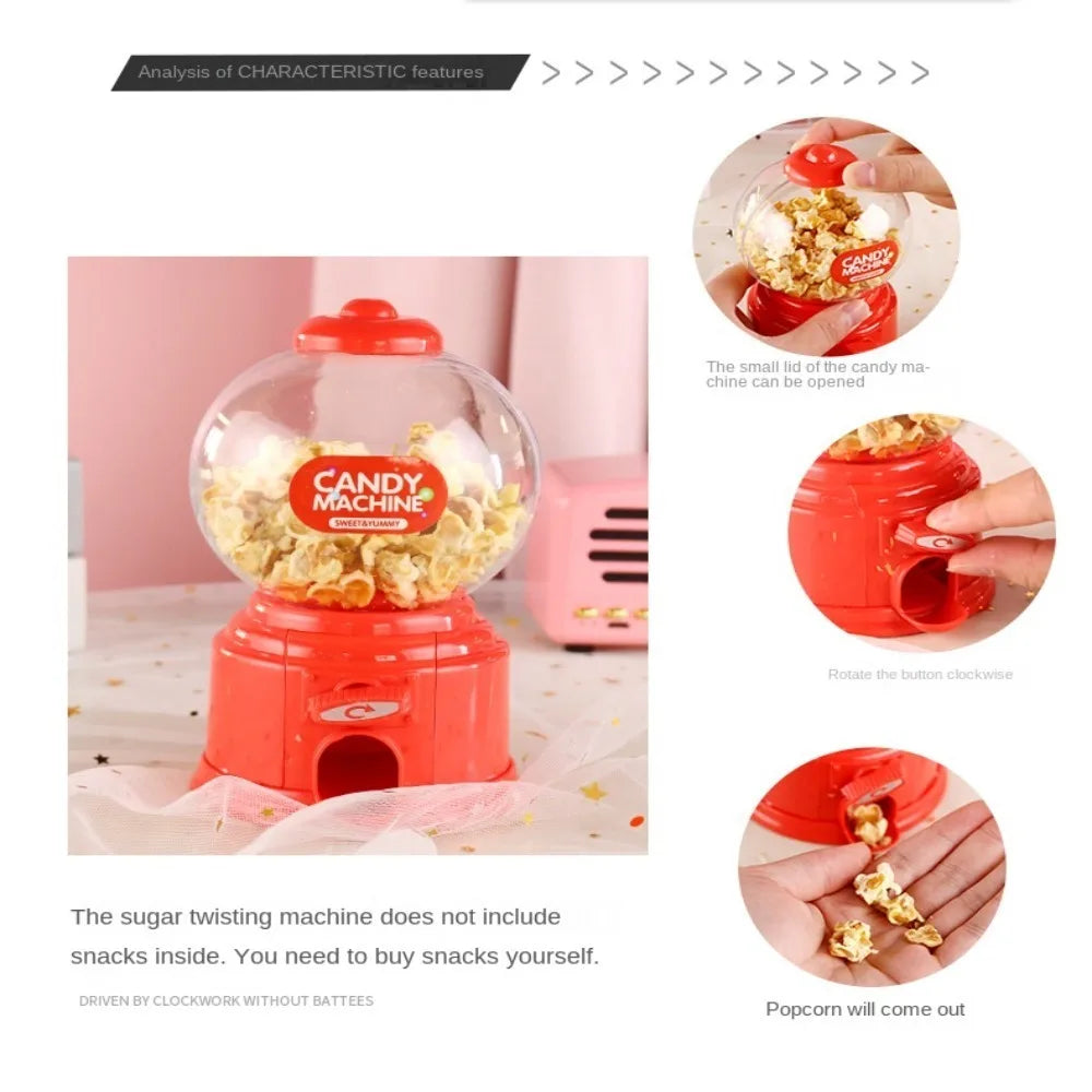 Sweets Candy Machine Cute 8 Colors Bank Deposit Box High Quality Plastic Money Saving Bank Dispenser Candy Dispenser Lovers Gift