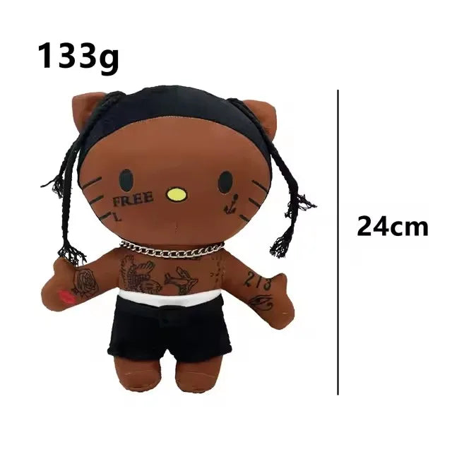 LIL PEEP Plush Doll Hello Selena Plush Toys Cute Cartoon Anime Plush Doll Soft Stuffed Dolls Room Decoration Kids Toy Gifts 22CM