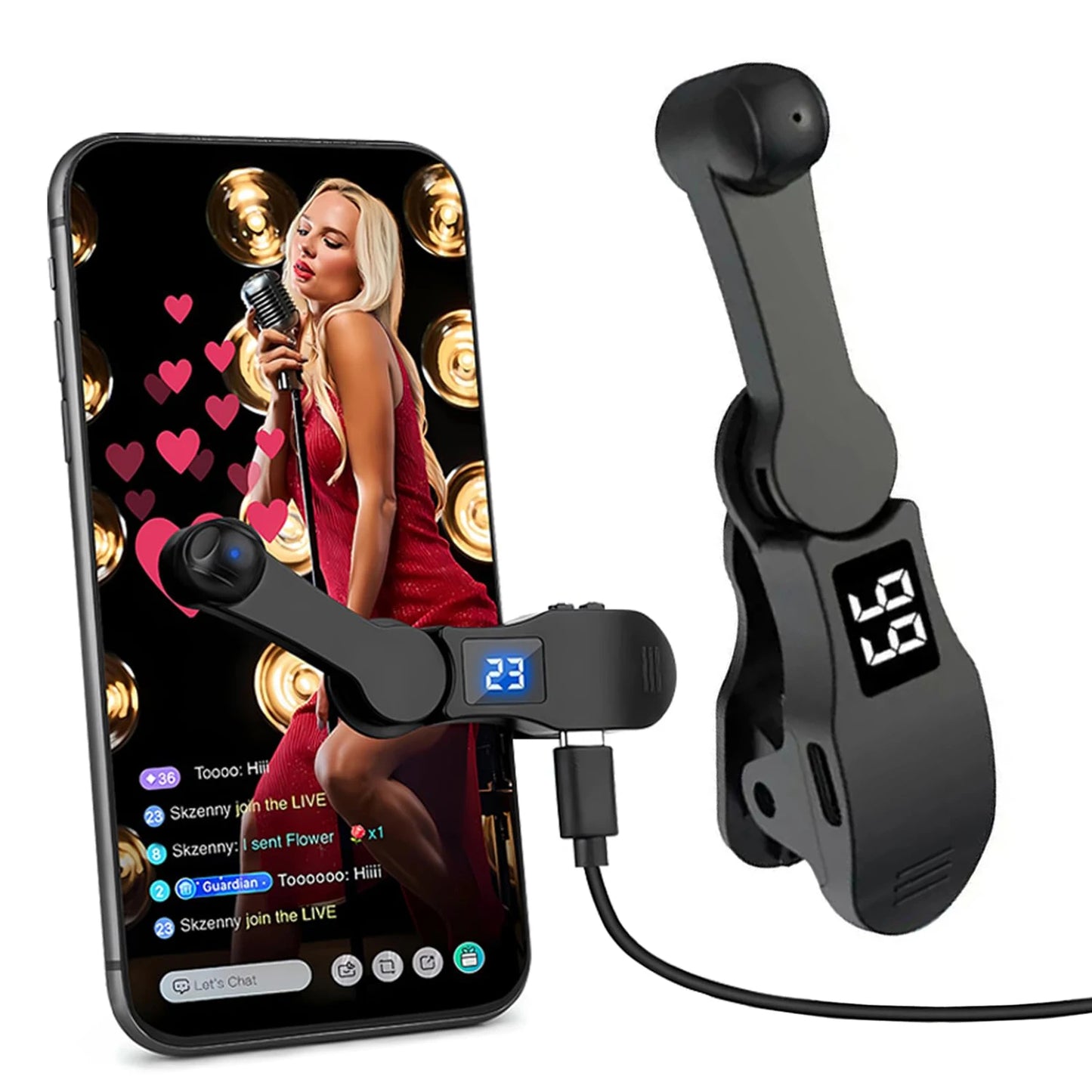 Screen Auto Clicker Simulated Finger Clicking For Smart Phone Apps Tik Tok Video Live Streaming Gadget Game Screen Touch Device