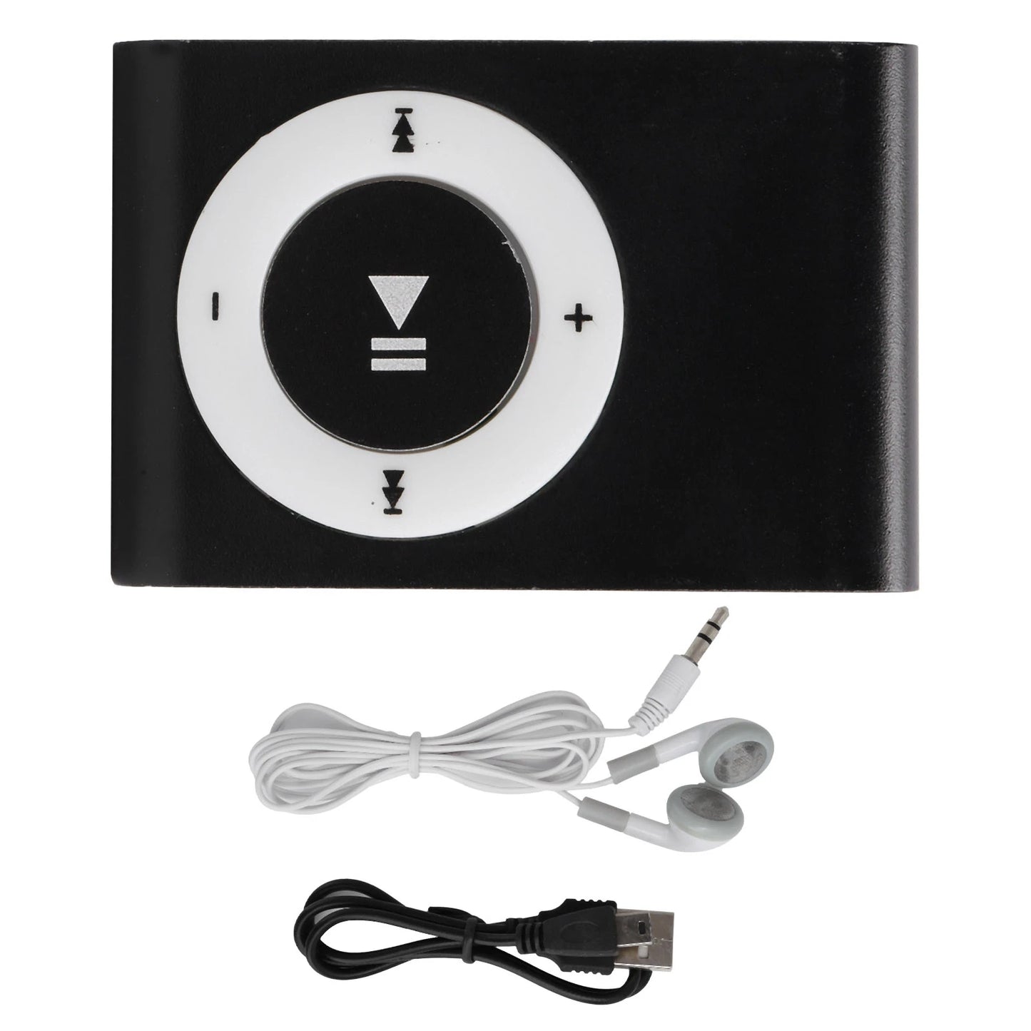 Portable Digital Music Media Player MiniMP3 BackClip Player with Earphone and USB Cable Mini Music Player Portable Music Player