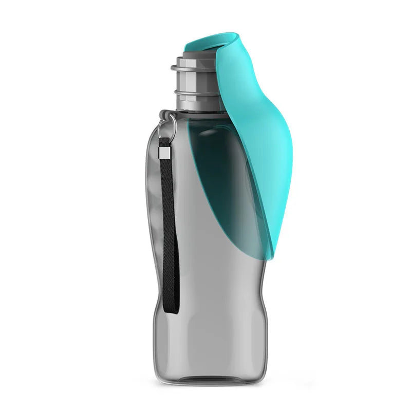Pets go out with water bottles, dogs, outdoor portable water bottles, large capacity foldable cat water dispensers, cross-border