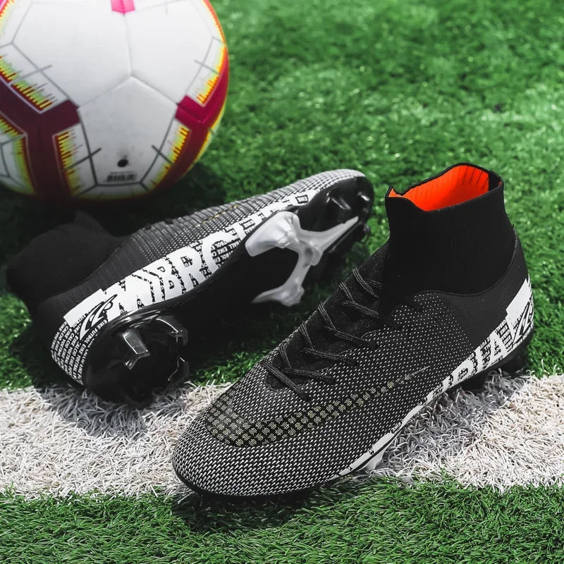 Professional Football Shoes Men TF/FG Society Cleats Soccer Shoes Original Indoor Football Field Boots Training Kid Sneaker Fast