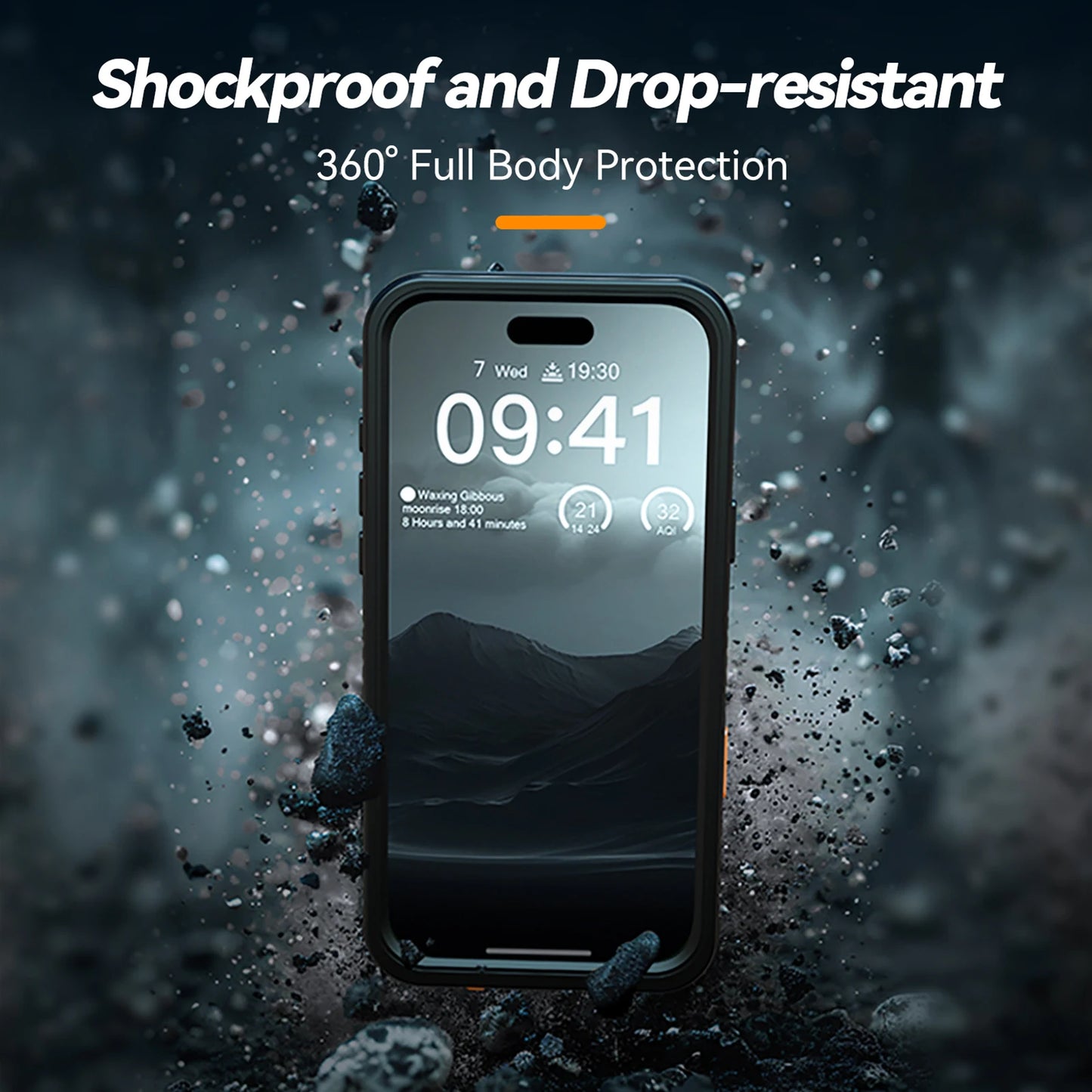 Waterproof Phone Case Magnetic Diving Case for Phone IP68 Waterproof Underwater Housing Protective Case Replacement for