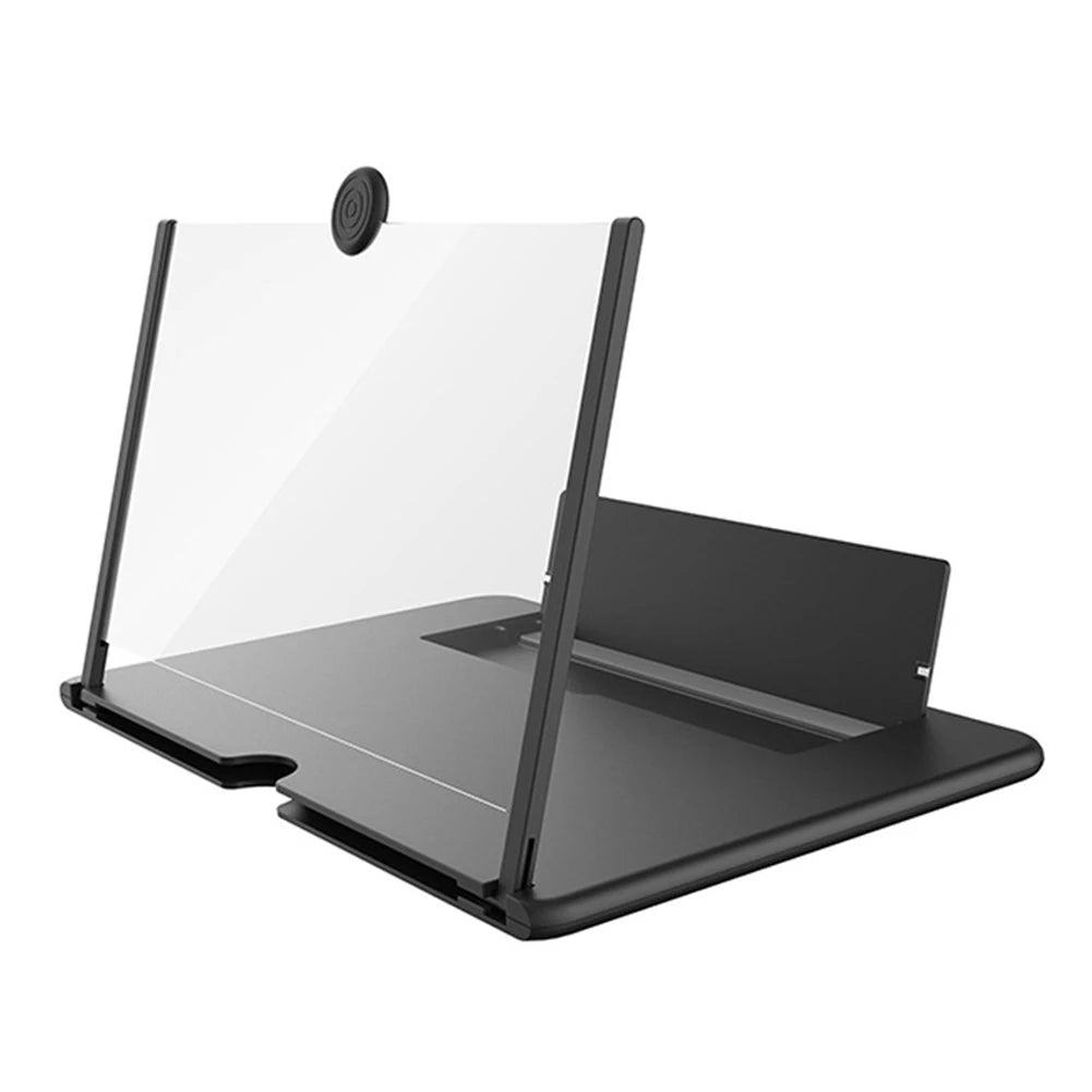 10 inch 3D Phone Screen Magnifying Amplifier For Mobile Display Enlarged Magnifier Foldable Holder Stand Video Amplifier