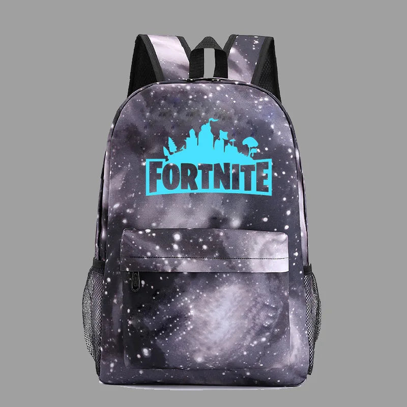 Fortnite Game logo Handsome backpack Leisure backpack Small gift