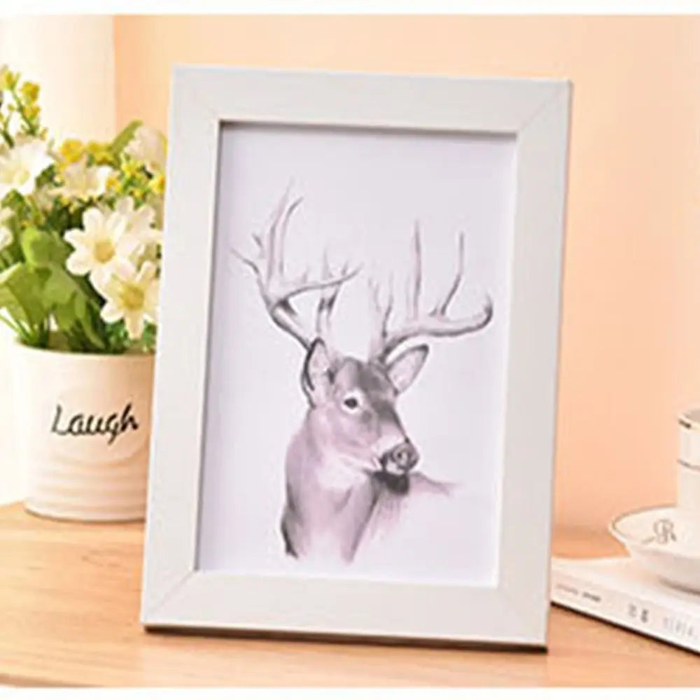 INS Colorful Photo Frame Drawings Handcraft Picture Frame Multi Size DIY Display Holders Home