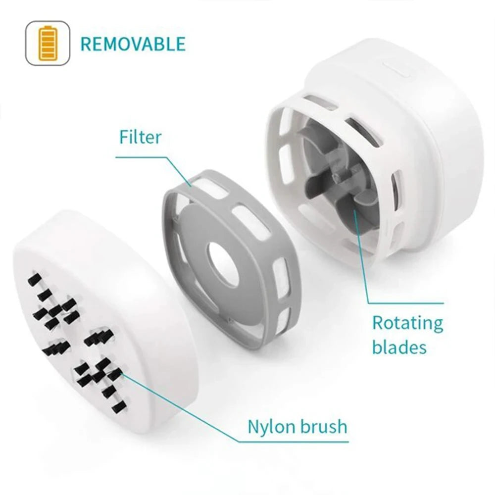 Mini Desktop Vacuum Cleaner Powerful USB Rechargeable High Suction Crumb Vacuum Detachable Design for Home Office Car
