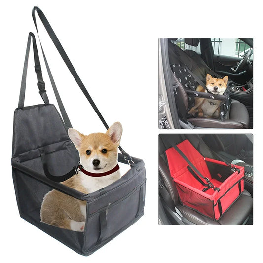 Foldable Car Dog Seat – Safe, Comfortable & Portable Foldable Car Dog Seat – Premium Pet Supplies for Travel, Easy to Store & In