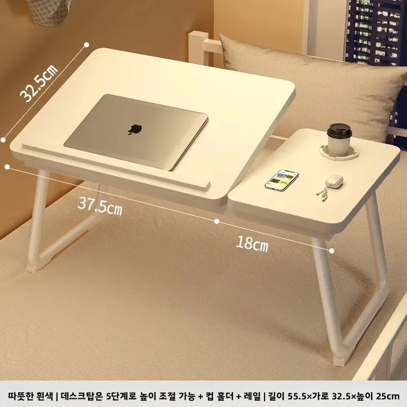 Adjustable Computer Desk Foldable Height-adjustable Desk Five-level Bedroom Dormitory Lazy Mobilier Bureau Office Furniture