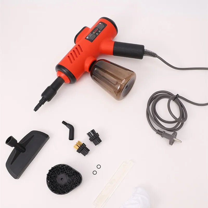 Hand-Held Steam Cleaner, High-Temperature Sterilization And Decontamination, Multifunctional Household Portable Large Water Tank