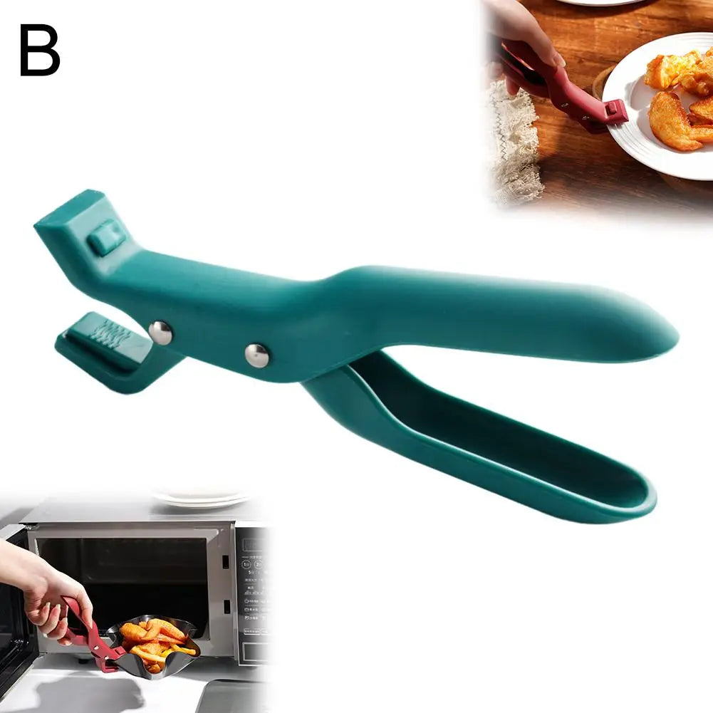 Anti-scald Clip Silicone Durable Kitchen Anti-Scalding Plate Bowl Dish Pot Holder Multi-Purpose Kitchen Accessories 2026