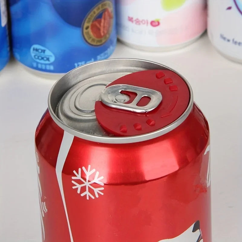 new Can Lid Can Sealer Beverage Can Cap Can Protector Barricade Soda Cap Sealer Plastic Beer Drink Lid Protector for Beer J