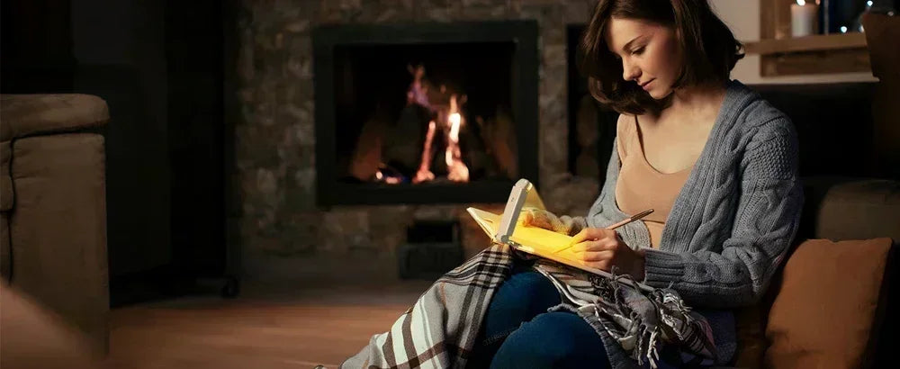 Book Light Brightness Adjustable for Eye-Protection USB Rechargeable LED Clip on Portable Bookmark Light for Reading in Bed Car