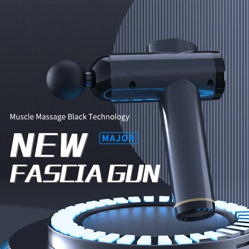 Handheld Electric Muscle Massager Handheld Massagers with 99 Speeds & 8 Attachments for Back and Neck, Gifts for Men Women