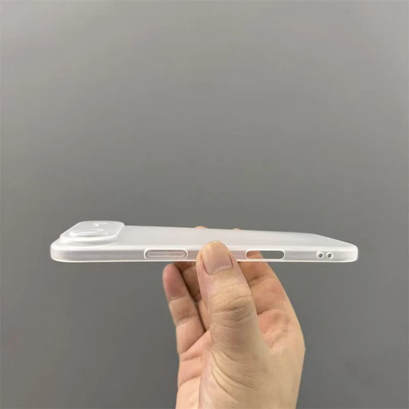 Original Slim Breathable Frosted Case For iPhone Air 17 Air 17Air Hard PC Skin Friendly Anti-Fall Protector Cover Case