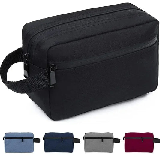 Makeup Bag, Hand-held Bag, Oxford Cloth, Camera Bag, Digital Bag, Travel Bag, Storage Bag for Men's Toiletries