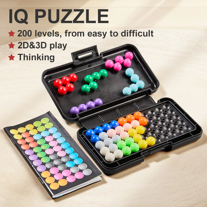 Smart Pyramid Intelligent Magic Bead iQ Battle Children's Puzzle Toy Family Gathering Game table game puzzle game