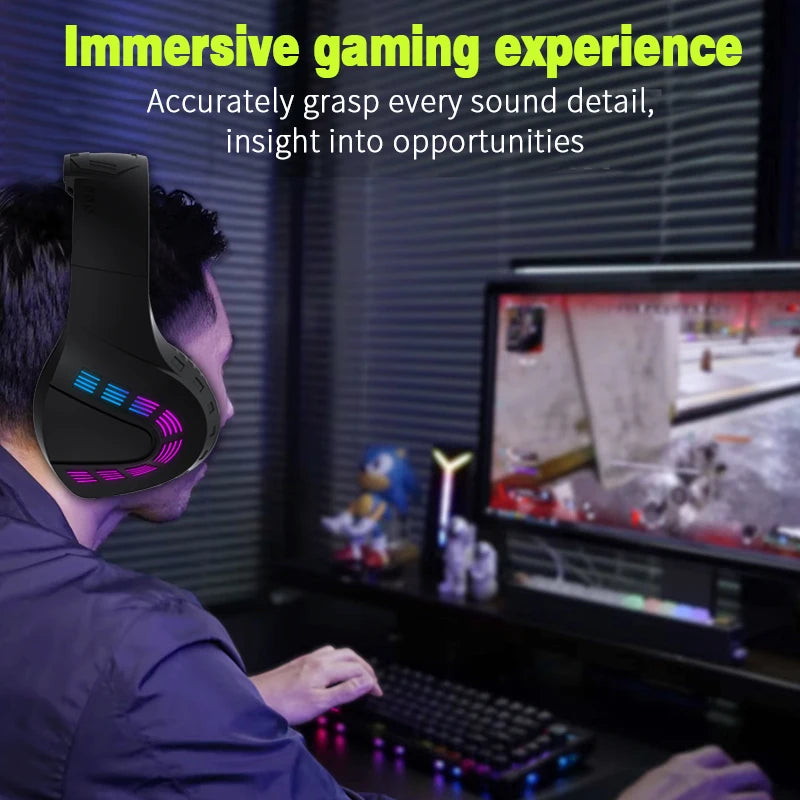 G4 Gaming Headset With Noise-cancelling Microphone Surround Sound 3.5mm Wired LED Gaming Headset For Gamers